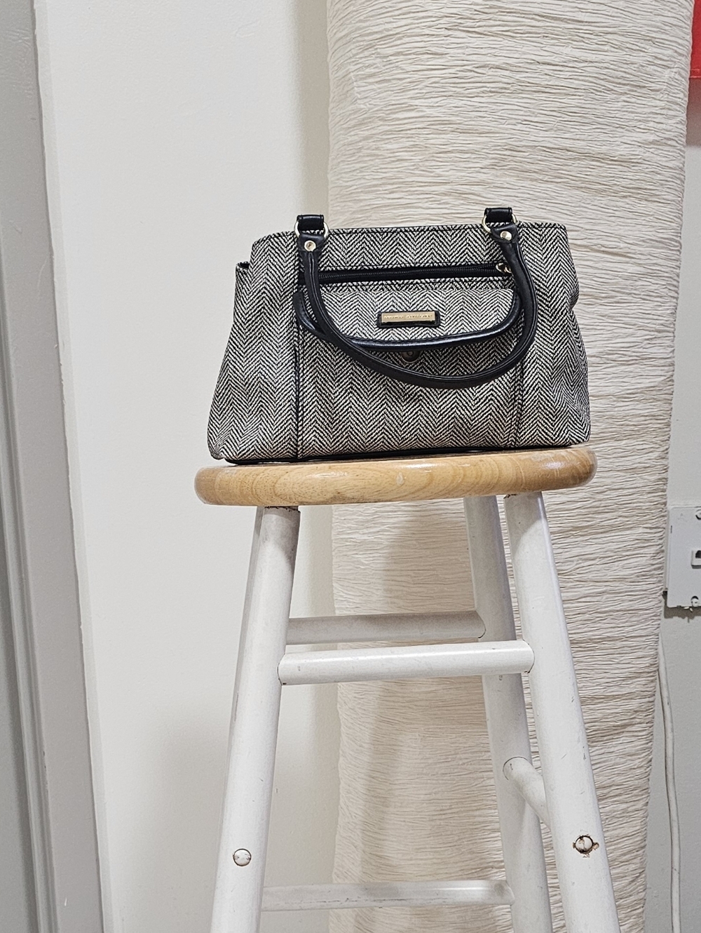 Premier collection Herringbone Satchel Purse